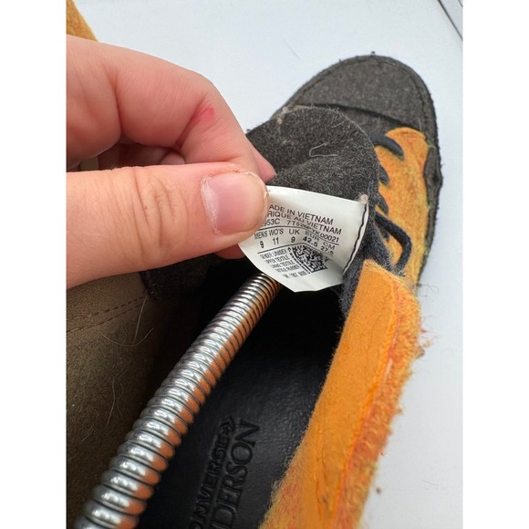 Converse 162953C Chuck 70 HI Gray Orange Black J.W. Anderson 9 M W 11 - Picture 9 of 10